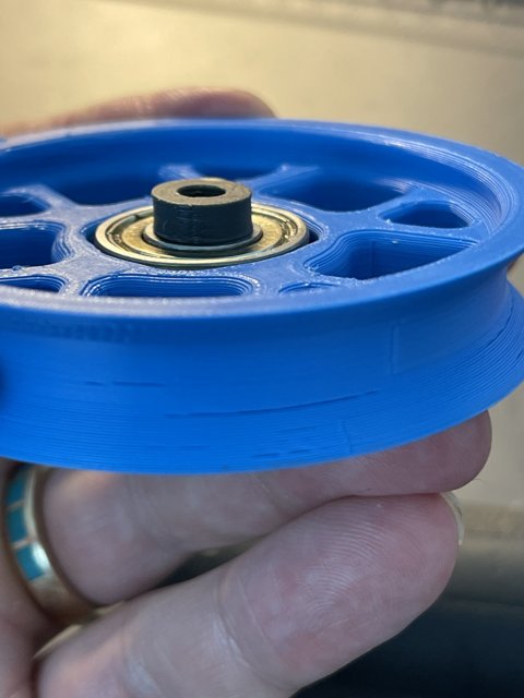 The Blue Spoke Wheel