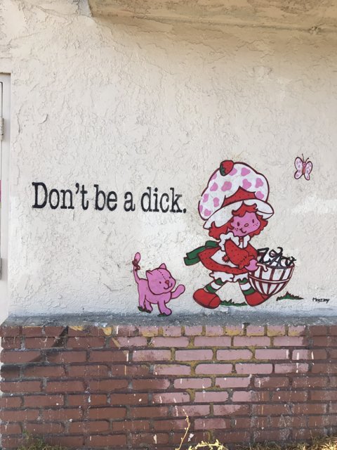 Don't be a Dick Mural in San Francisco