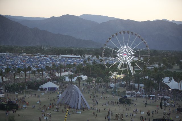 Ferris Wheel Fun at Coachella Festival
