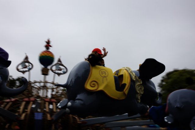 Magical Elephant Ride at Disneyland 2023