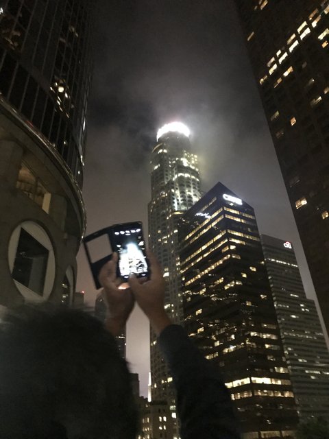 Night Skyline of Los Angeles