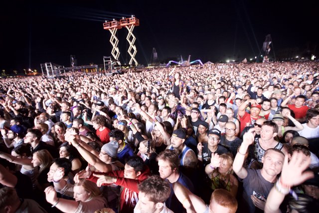 Cochella 2010: A Night of Music and Crowds