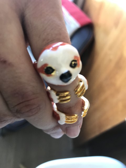 Holding A Cute Animal Ring