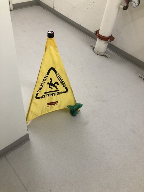 Caution on the Floor