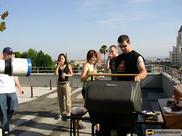 Grilling with Friends on July 4th