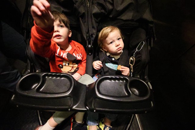 Two Young Children Enjoying Baby Rave Experience