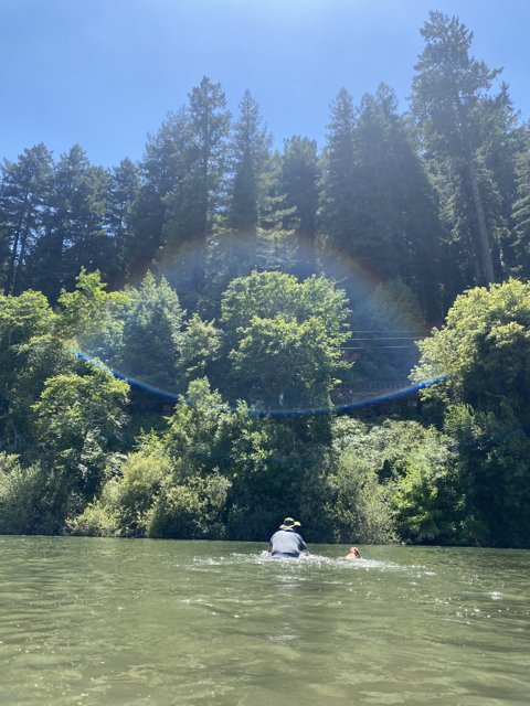 Rainbow over the Russian River
