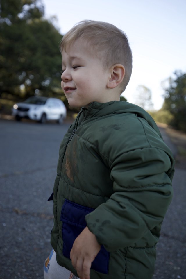 Little Explorer's Joyful Moment at Mount Diablo