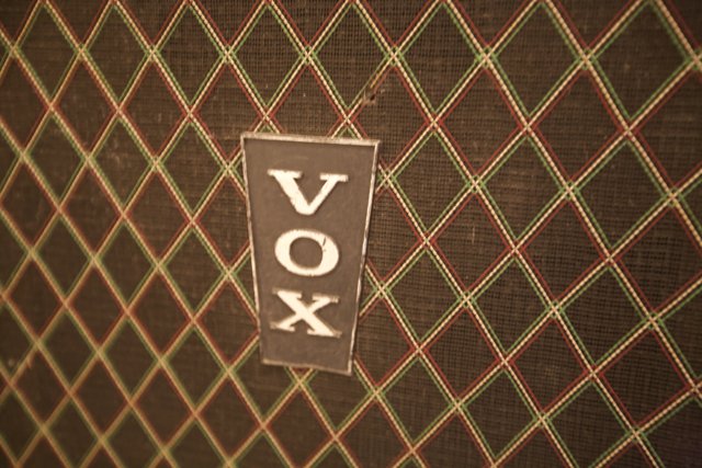 The Vox Logo Symbolizing a Piece of Music History