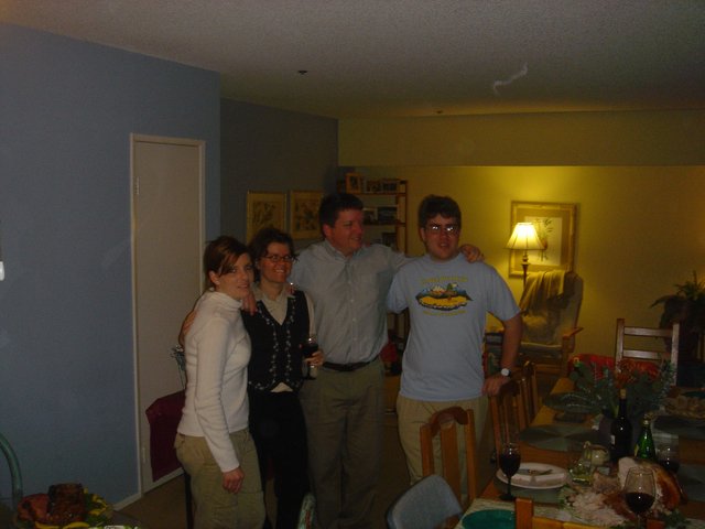 Friends Gather for Thanksgiving Dinner 2004