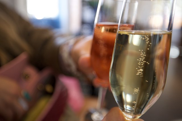 Champagne Toast at Celebratory Gathering