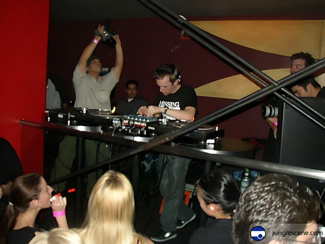 Nightclub DJ turns up the beat