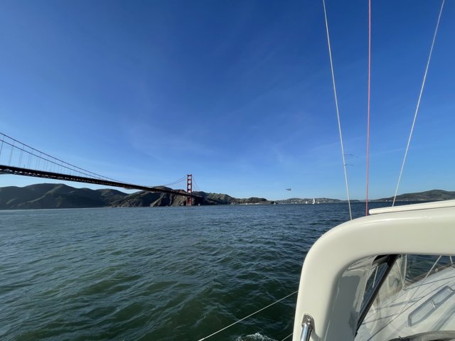 Sailboat Adventure at Golden Gate Bridge