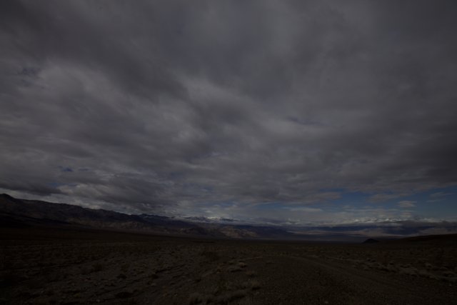 Moody Skies Above the Desert