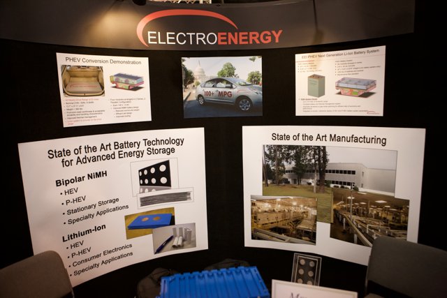 Electro Energy Booth at National Convention of American Association of State Energy Regulators