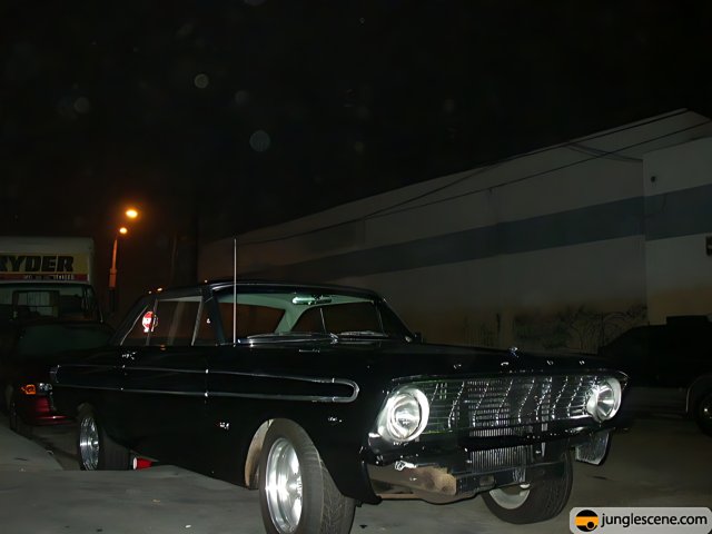 Classic Car in the Night