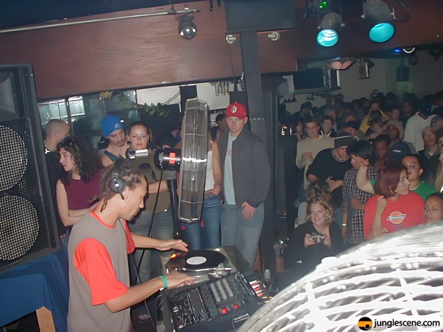 Club DJ rocks the crowd