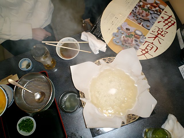 Blowfish Dinner in Tokyo