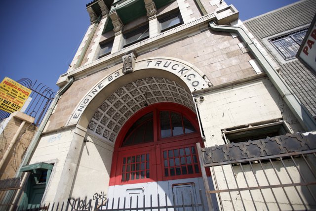 The Enchanting Archway of the Old Firehouse