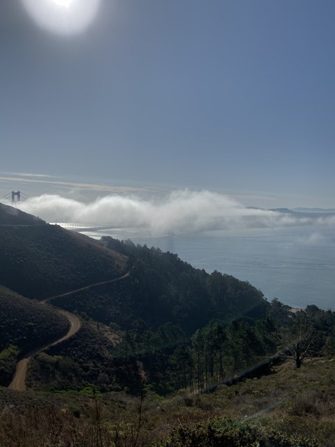 A Breathtaking View of Golden Gate Bridge from Marin Headlands