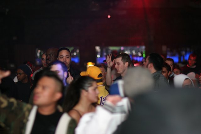 Nightclub Crowd Gets Pumped