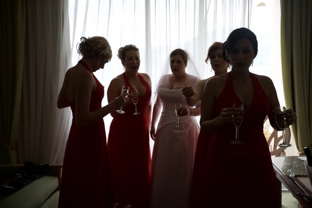 Ladies in Red: A Toast to the Good Life