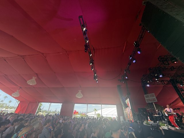 Electric Vibes Under the Red Pavilion