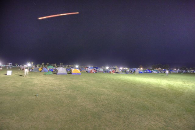 Nighttime Gathering in the Field