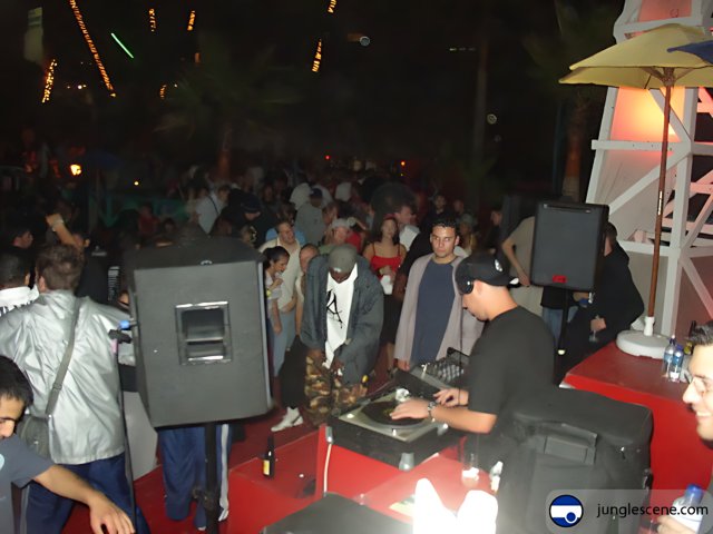 Party-goers Groove to DJ Beats