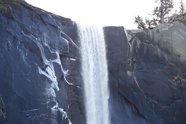Vernal Fall in Winter, Yosemite National Park