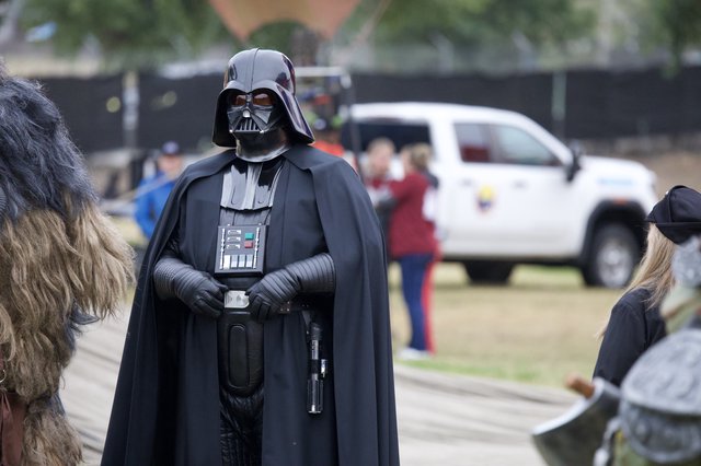 Darth Vader Presides Over Hot Air Balloon Festival