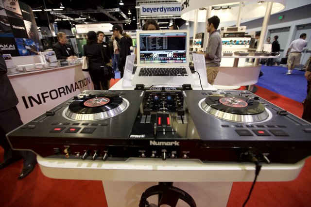 Cutting-Edge DJ Mixer on Display at 2009 NAMM Trade Show