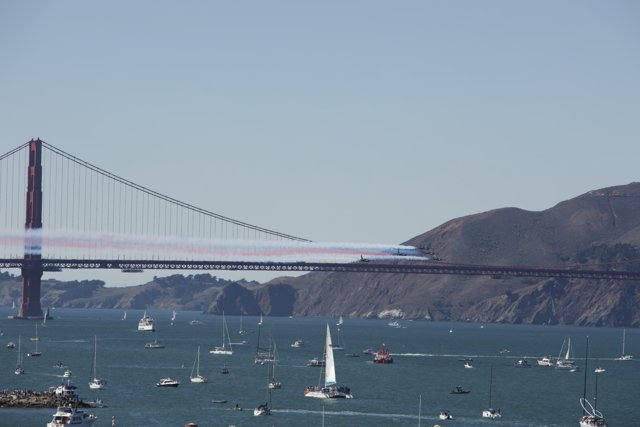The Majestic Bridge: A Spectacle of Fleet Week 2023