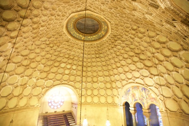 The Majestic Dome of the Cathedral of the Holy Cross