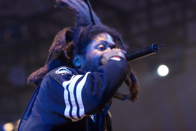 Dreadlocked Entertainer Takes the Stage