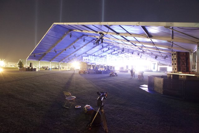 Illuminated Outdoor Tent