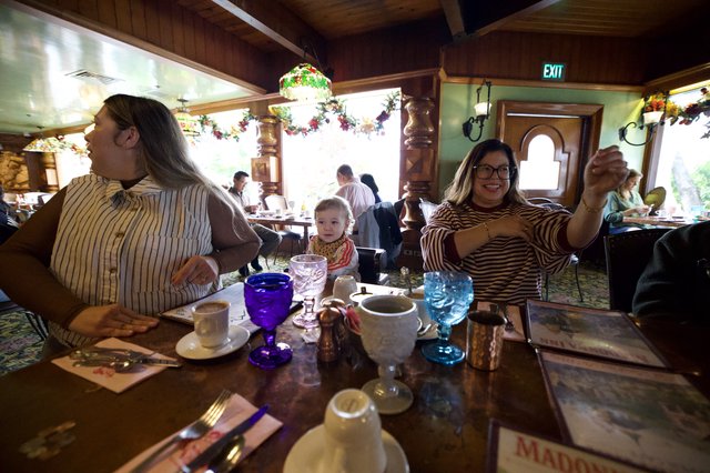 Family Dining at the Whimsical Madonna Inn Restaurant