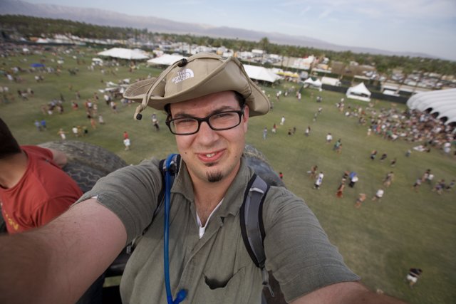 Dave B's Coachella Selfie