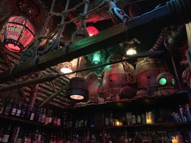 Glowing Bar Scene in San Francisco