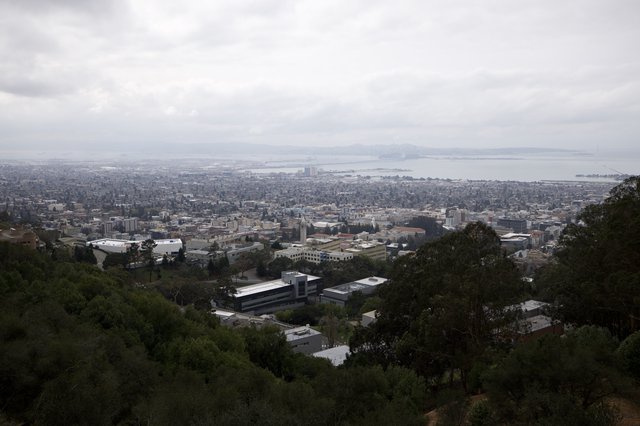 Panoramic View of Berkeley and San Francisco Bay