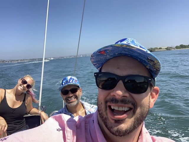 Boating Selfie Fun