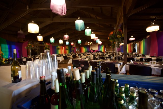 A Wine Filled Banquet Hall