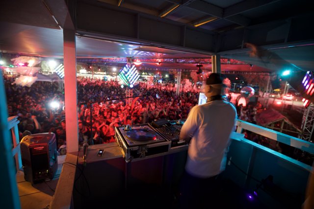 DJ Takes Over Coachella Nightlife