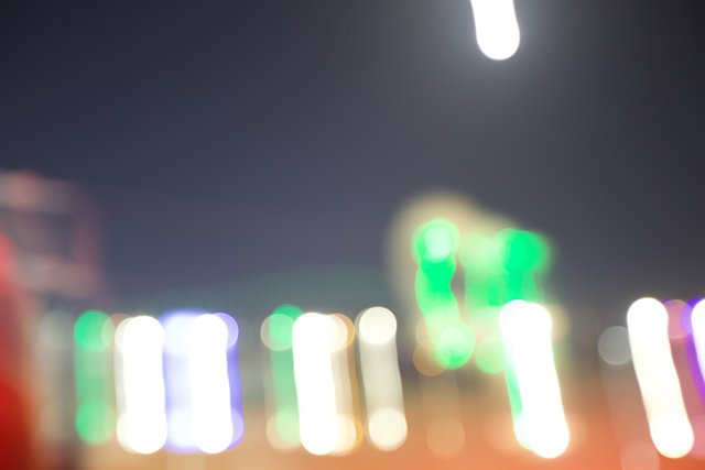 Blurred City Lights