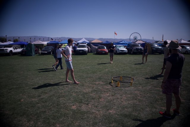 Frisbee Fun at Coachella