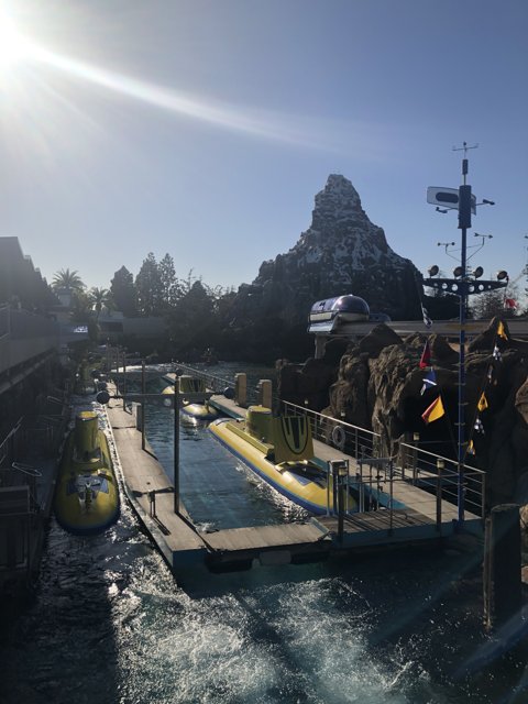 Boats and Fences at Disneyland