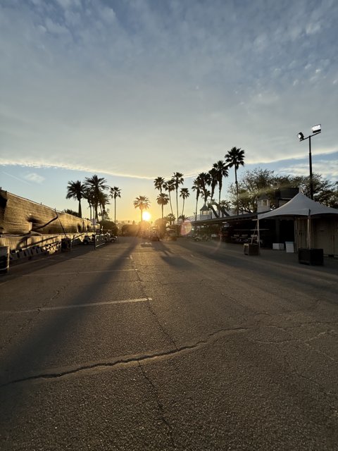 Sunset Over Empire Polo Club
