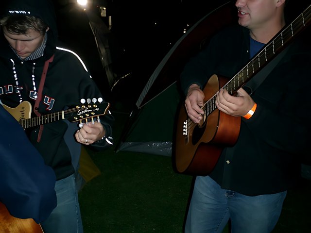 Acoustic Jamming in the Coachella Campgrounds