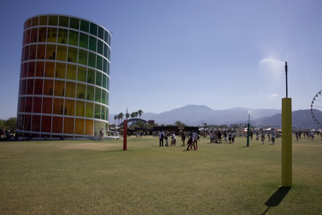Vibrant Celebrations at Coachella: Architectural Artistry in Play