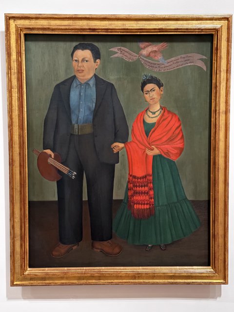 Frida and Juan's Portrait at SFMOMA